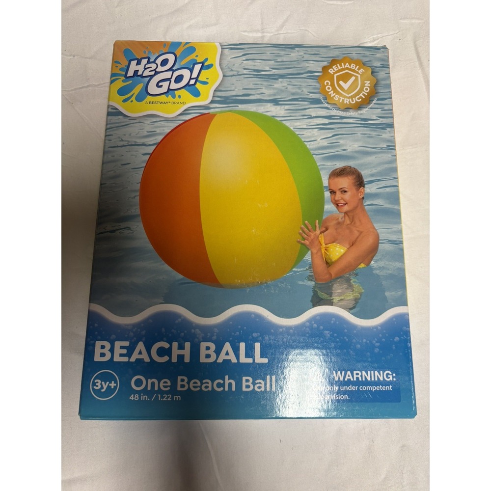 H2O GO! Beach Ball - 48 inches - New